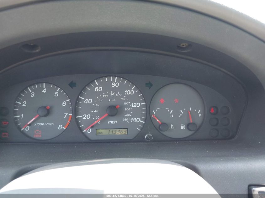 2001 Mazda 626 Es V6/Lx V6 VIN: 1YVGF22D615204664 Lot: 42754830