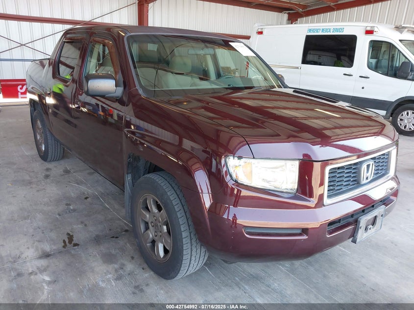 2HJYK16308H515944 2008 Honda Ridgeline Rtx auction photo 1
