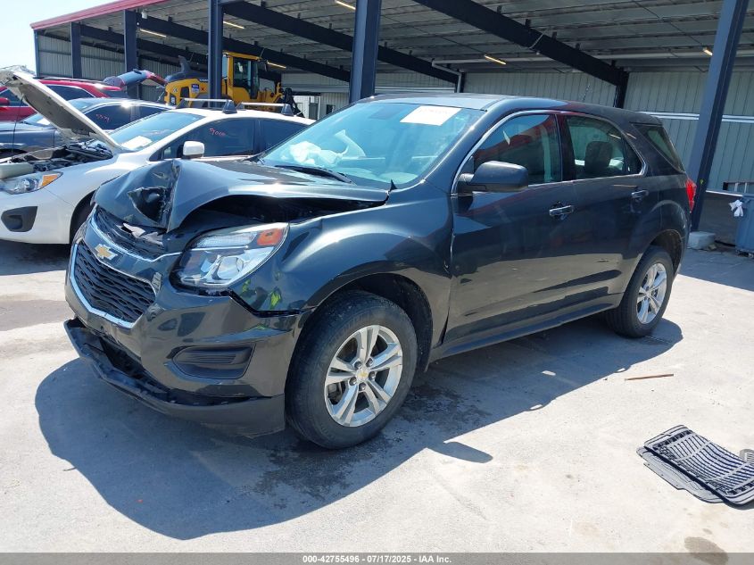 2017 CHEVROLET EQUINOX LS 2GNALBEK2H1609406