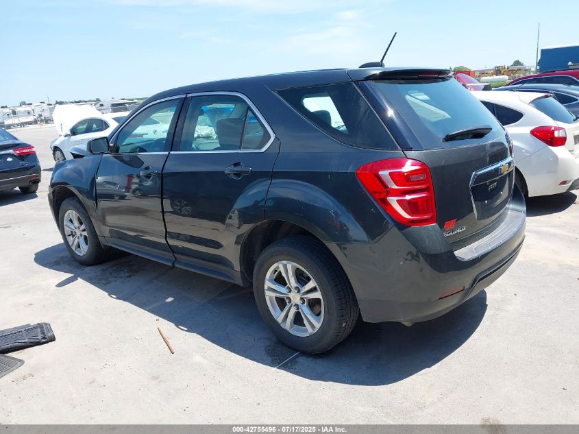 2017 CHEVROLET EQUINOX LS 2GNALBEK2H1609406