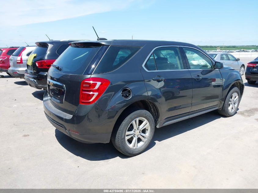 2017 CHEVROLET EQUINOX LS 2GNALBEK2H1609406
