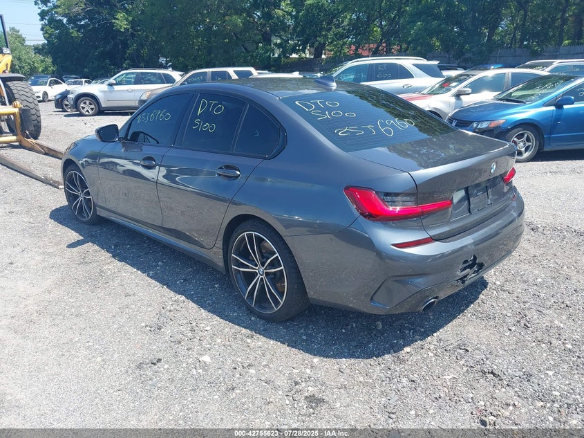 Vin: 3mw5r7j01m8b78737, lot: 43248948, bmw 330i xdrive 20213