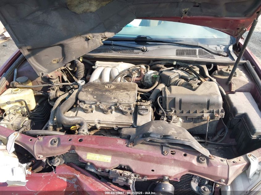 2002 Toyota Camry Le V6 VIN: 4T1BF32KX2U030055 Lot: 42755687