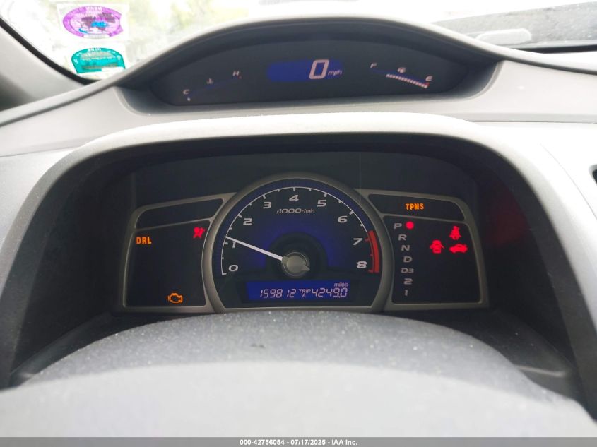 2008 Honda Civic Lx VIN: 1HGFA16588L065755 Lot: 42756054