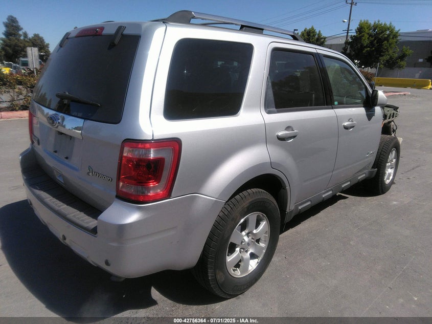 Vin: 1fmcu4k35bka74730, lot: 43249689, ford escape hybrid limited 20114