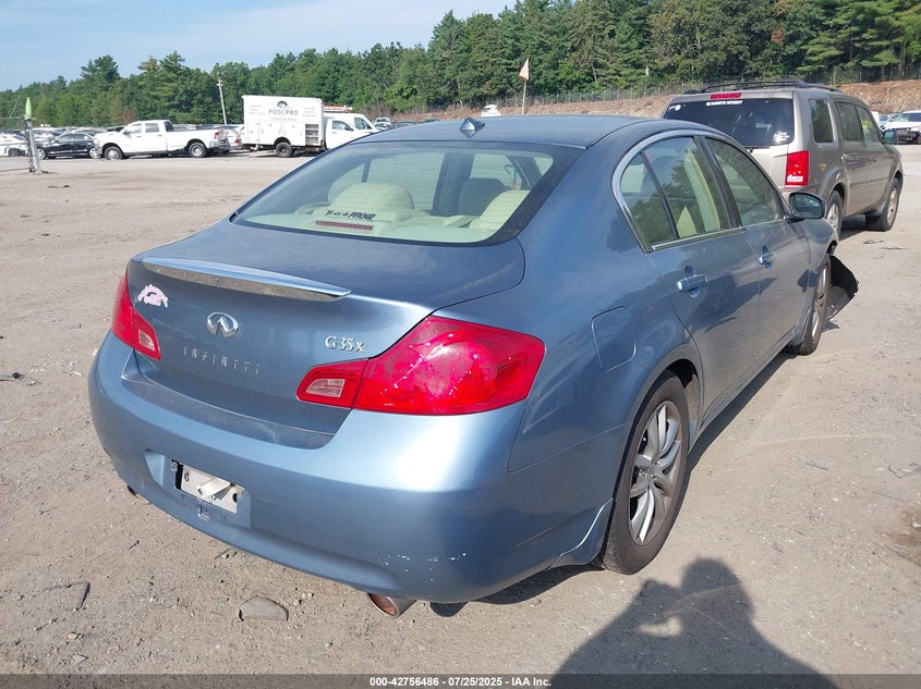 2007 Infiniti G35X VIN: JNKBV61F17M800971 Lot: 42756486