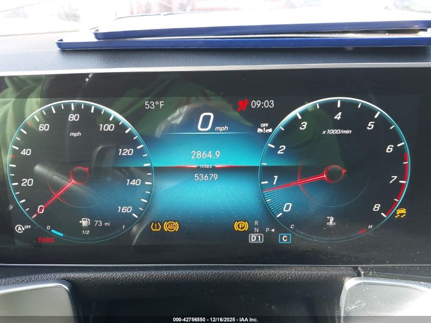 2021 Mercedes-Benz Glb 250 4Matic VIN: W1N4M4HB3MW124150 Lot: 42756550