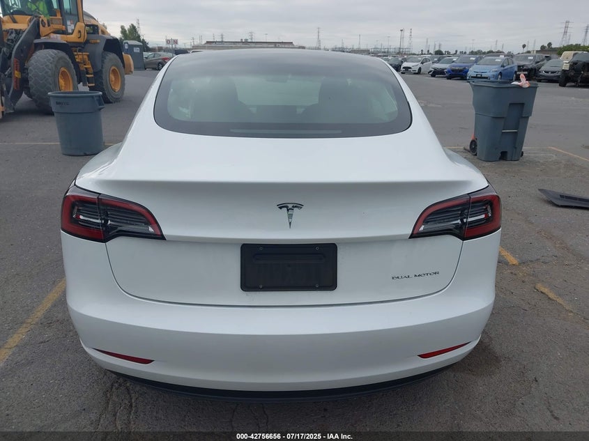2023 Tesla Model 3 Long Range Dual Motor All-Wheel Drive VIN: 5YJ3E1EB3PF634557 Lot: 42756656