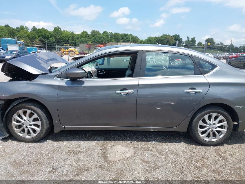 2018 Nissan Sentra Sv VIN: 3N1AB7AP8JY252589 Lot: 42756721