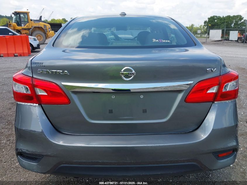 2018 Nissan Sentra Sv VIN: 3N1AB7AP8JY252589 Lot: 42756721