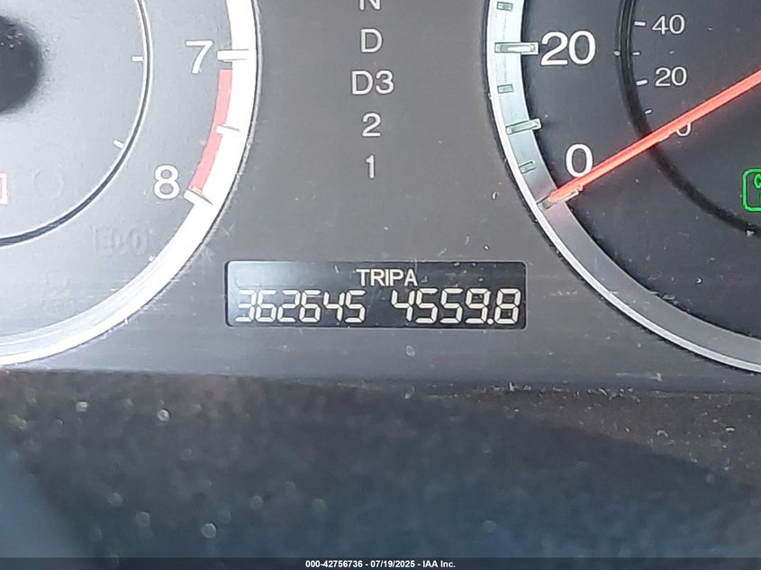 2012 Honda Accord 2.4 Ex-L VIN: 1HGCP2F88CA100395 Lot: 42756736