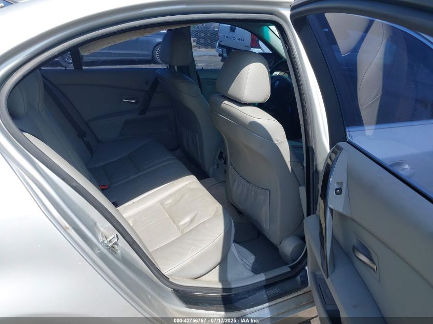 2004 BMW 530I VIN: WBANA73504B806835 Lot: 42756767