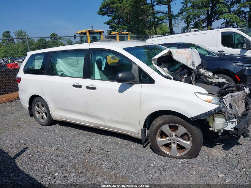 2015 Toyota Sienna L 7 Passenger VIN: 5TDZK3DC6FS685540 Lot: 42756772