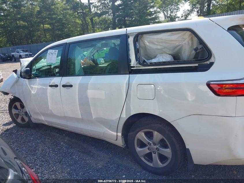 2015 Toyota Sienna L 7 Passenger VIN: 5TDZK3DC6FS685540 Lot: 42756772