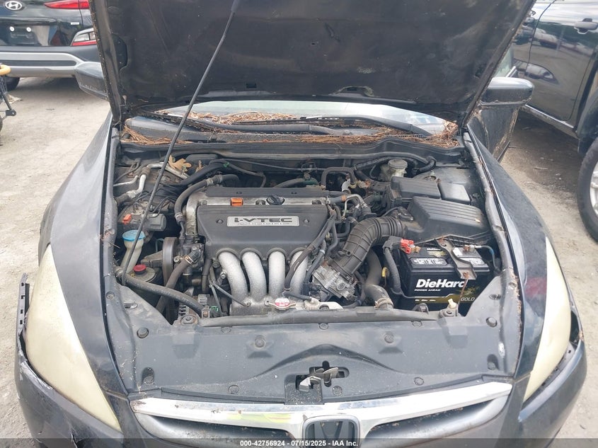 2007 Honda Accord 2.4 Ex VIN: 1HGCM56887A142484 Lot: 42756924