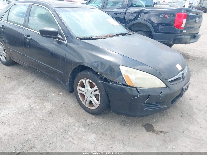 2007 Honda Accord 2.4 Ex VIN: 1HGCM56887A142484 Lot: 42756924