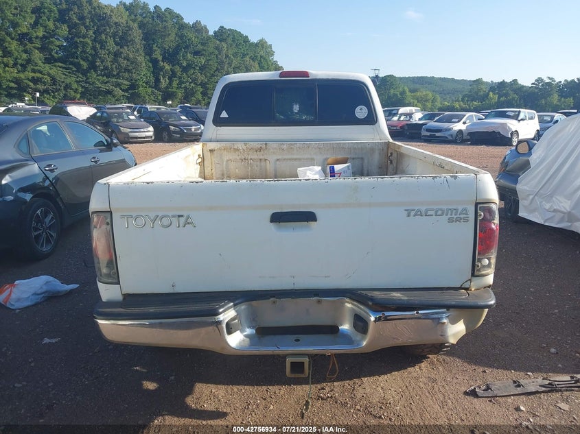 2002 Toyota Tacoma VIN: 5TEWM72N32Z126405 Lot: 42756934