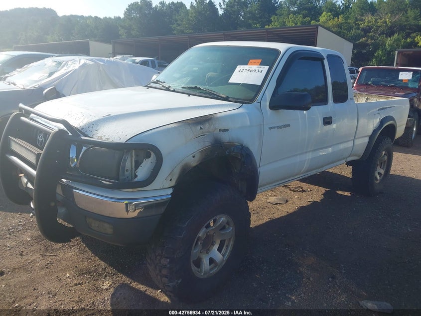 2002 Toyota Tacoma VIN: 5TEWM72N32Z126405 Lot: 42756934