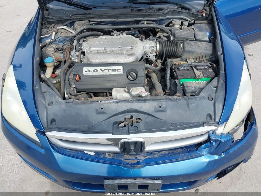 2006 Honda Accord 3.0 Ex VIN: 1HGCM65526A054266 Lot: 42756953