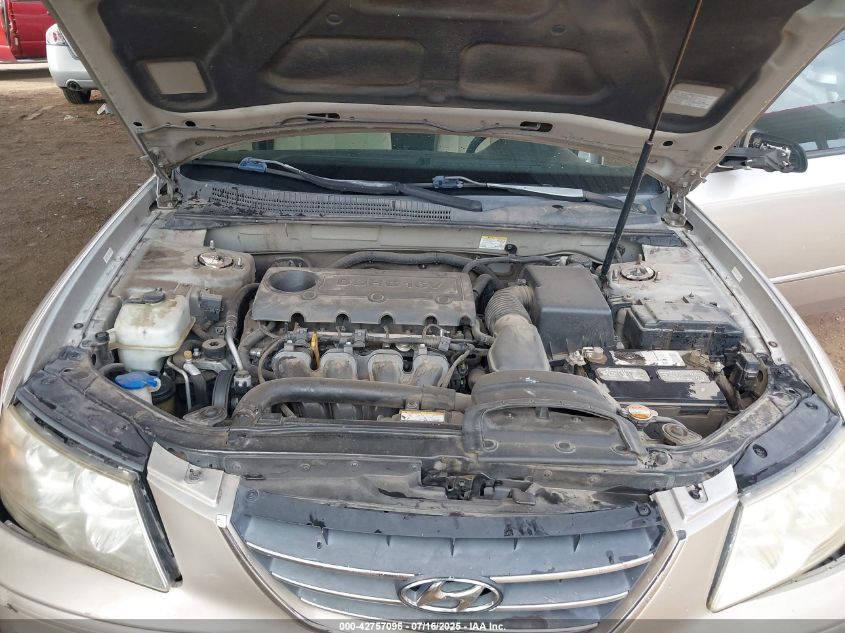 2009 Hyundai Sonata Gls VIN: 5NPET46C29H485800 Lot: 42757096