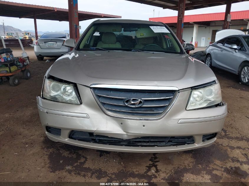 2009 Hyundai Sonata Gls VIN: 5NPET46C29H485800 Lot: 42757096