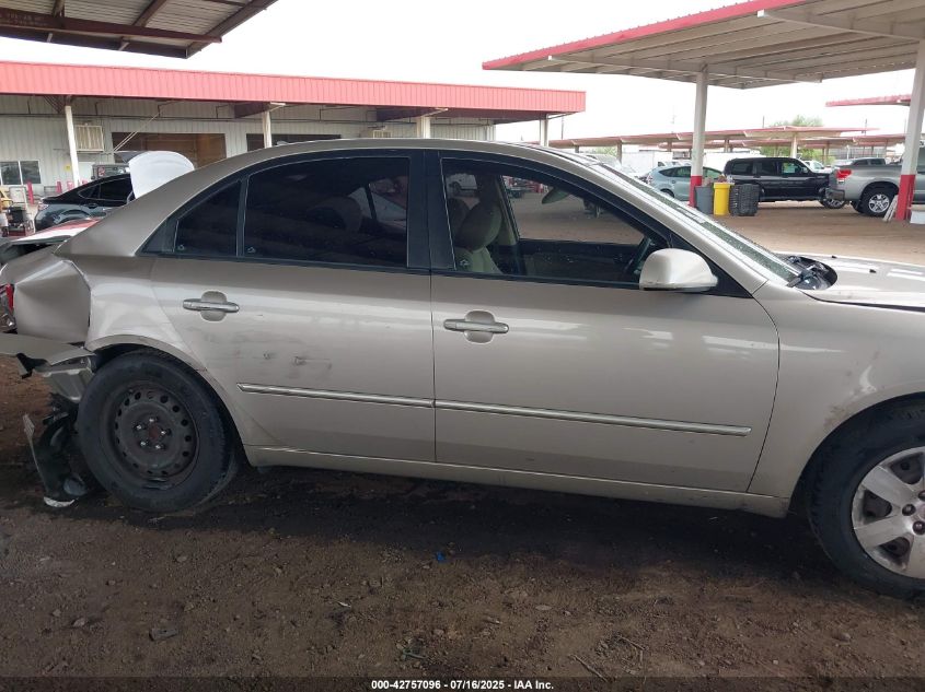 2009 Hyundai Sonata Gls VIN: 5NPET46C29H485800 Lot: 42757096