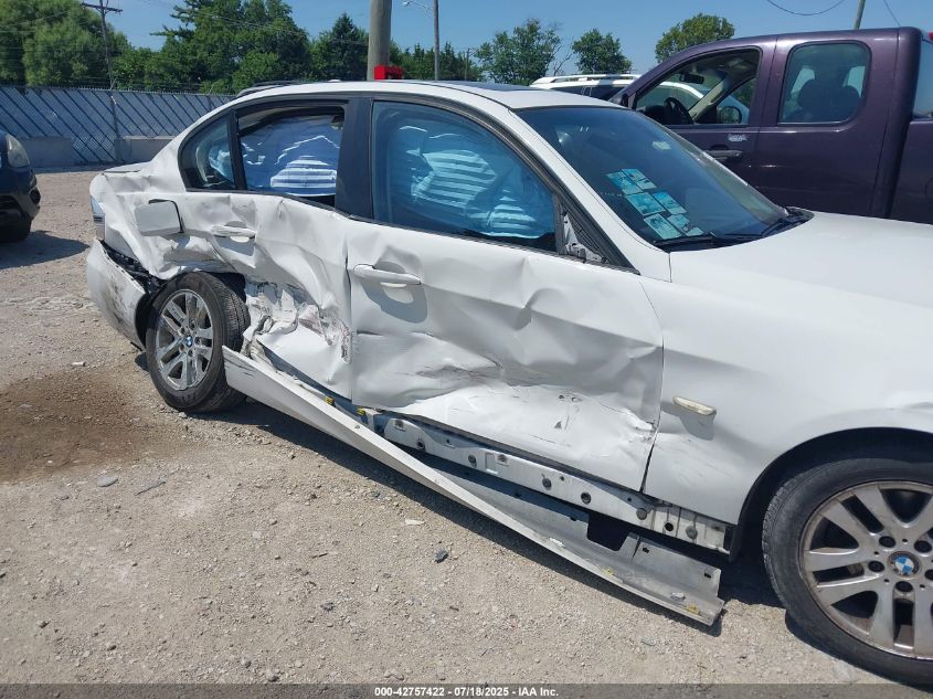 2006 BMW 325I VIN: WBAVB13536KX50435 Lot: 42757422