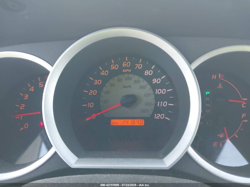 2008 Toyota Tacoma Base V6 VIN: 5TEUU42N48Z505704 Lot: 42757690