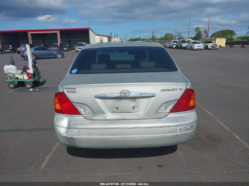 2000 Toyota Avalon Xl VIN: 4T1BF28B7YU084018 Lot: 42757749