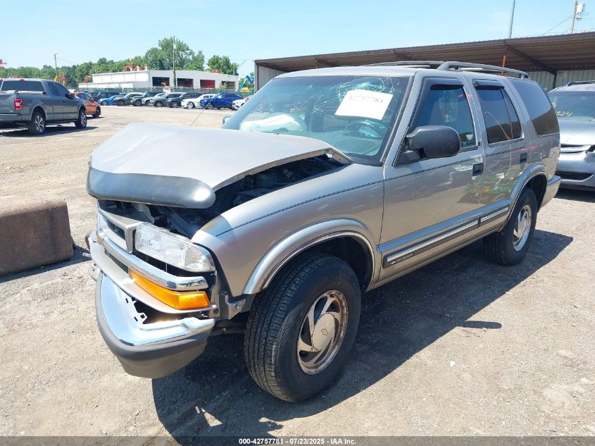 2000 Chevrolet Blazer Lt VIN: 1GNDT13W8Y2361644 Lot: 42757781