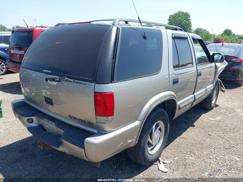 2000 Chevrolet Blazer Lt VIN: 1GNDT13W8Y2361644 Lot: 42757781