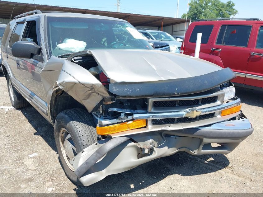 2000 Chevrolet Blazer Lt VIN: 1GNDT13W8Y2361644 Lot: 42757781
