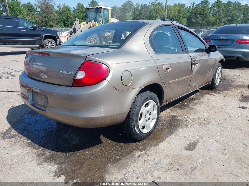2002 Dodge Neon VIN: 1B3ES26C02D570672 Lot: 42758030