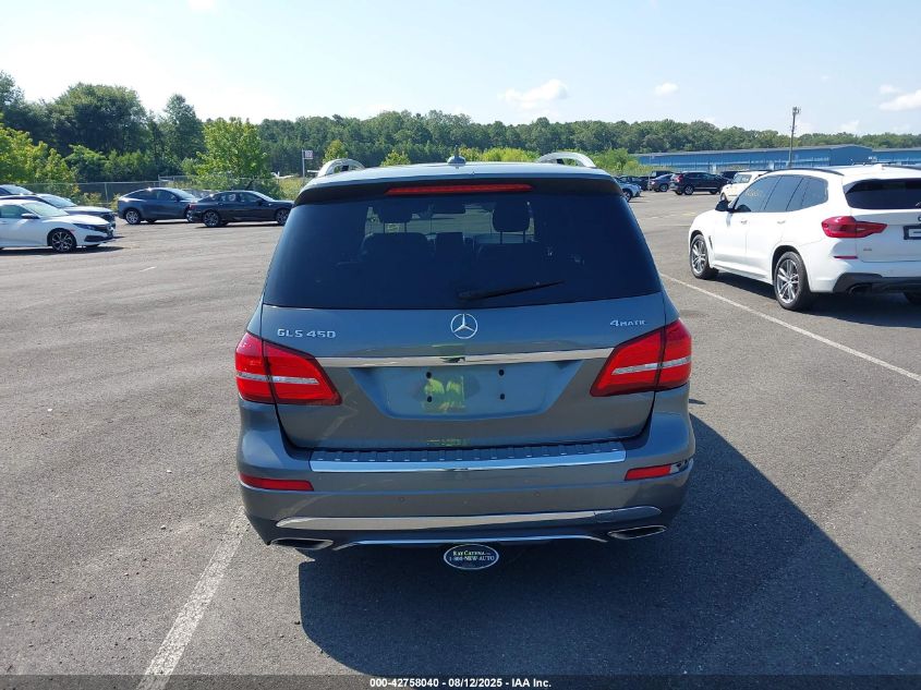 2018 Mercedes-Benz Gls 450 4Matic VIN: 4JGDF6EE1JB027541 Lot: 42758040