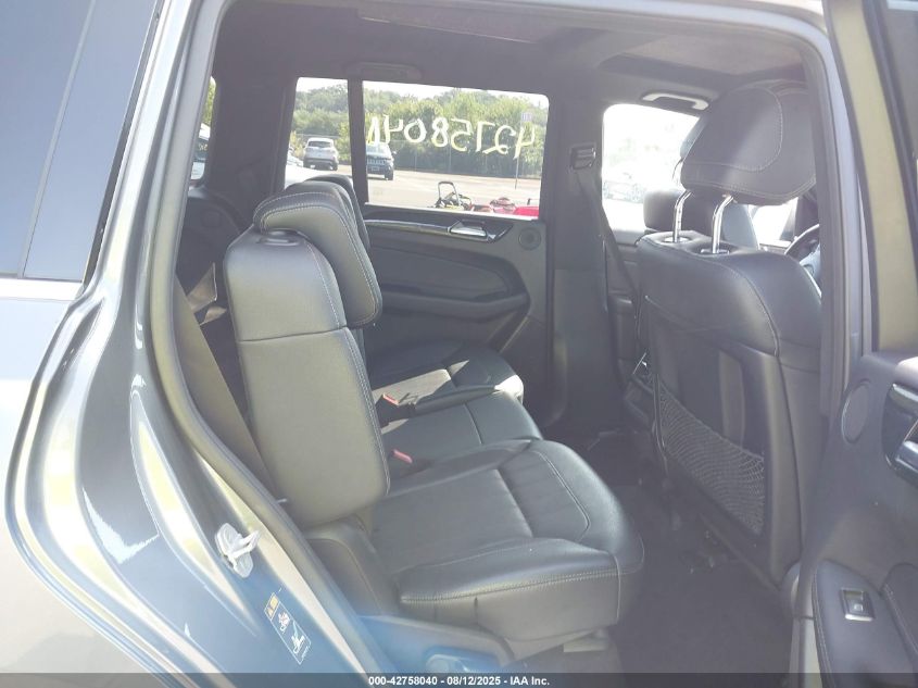 2018 Mercedes-Benz Gls 450 4Matic VIN: 4JGDF6EE1JB027541 Lot: 42758040