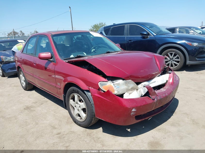 JM1BJ225210478559 2001 Mazda Protege Es/Lx auction photo 1