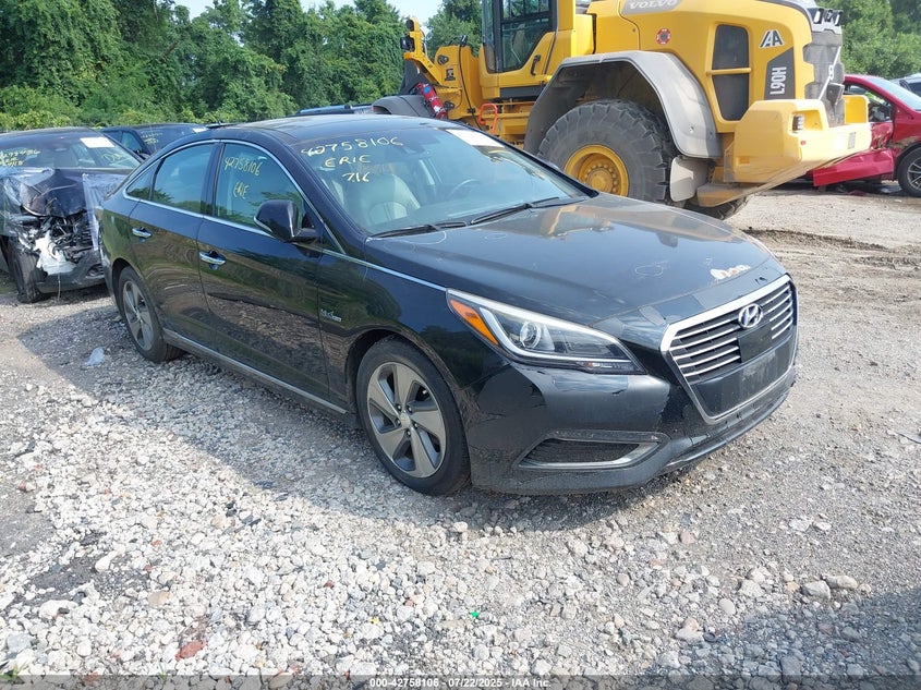 2016 HYUNDAI SONATA HYBRID LIMITED - KMHE34L13GA008487