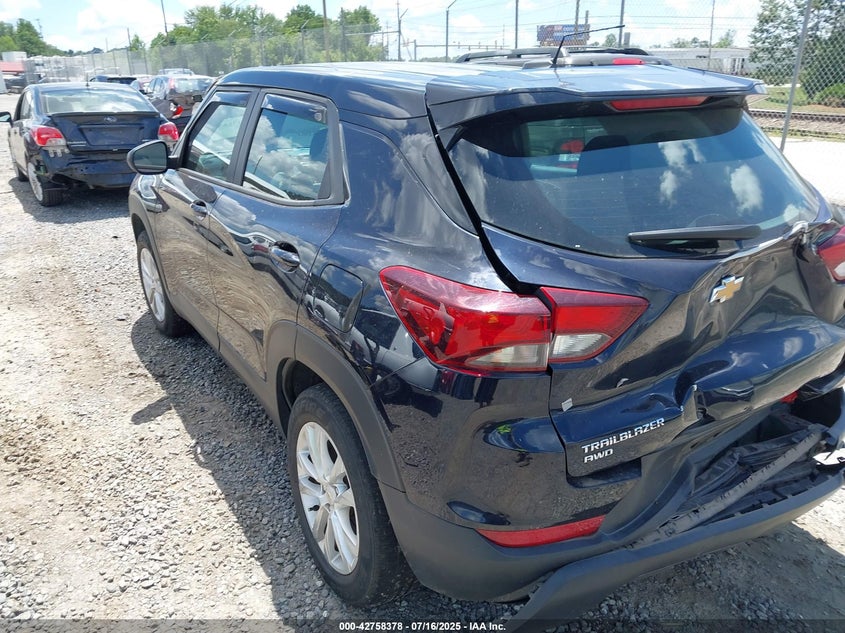 2021 CHEVROLET TRAILBLAZER AWD LS - KL79MNSLXMB002426