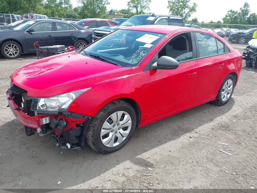 2014 CHEVROLET CRUZE LS AUTO - 1G1PA5SG9E7221171