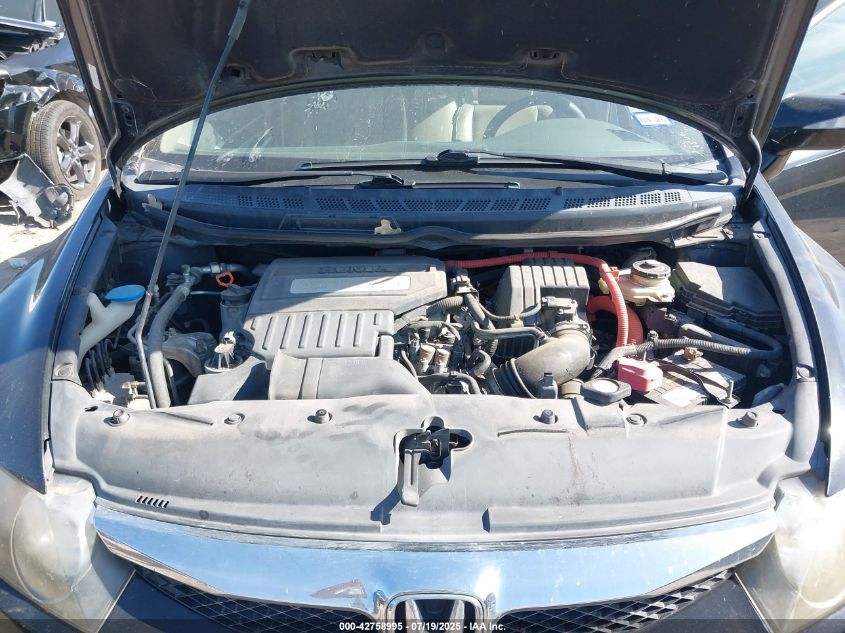 2009 Honda Civic Hybrid VIN: JHMFA36229S010076 Lot: 42758995