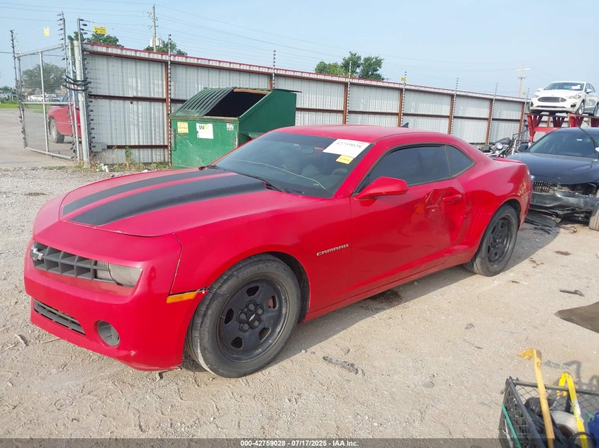 2G1FE1E30C9124194 2012 CHEVROLET CAMARO photo no. 2