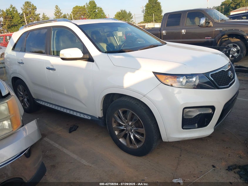 5XYKW4A26DG332717 2013 Kia Sorento Sx auction photo 1
