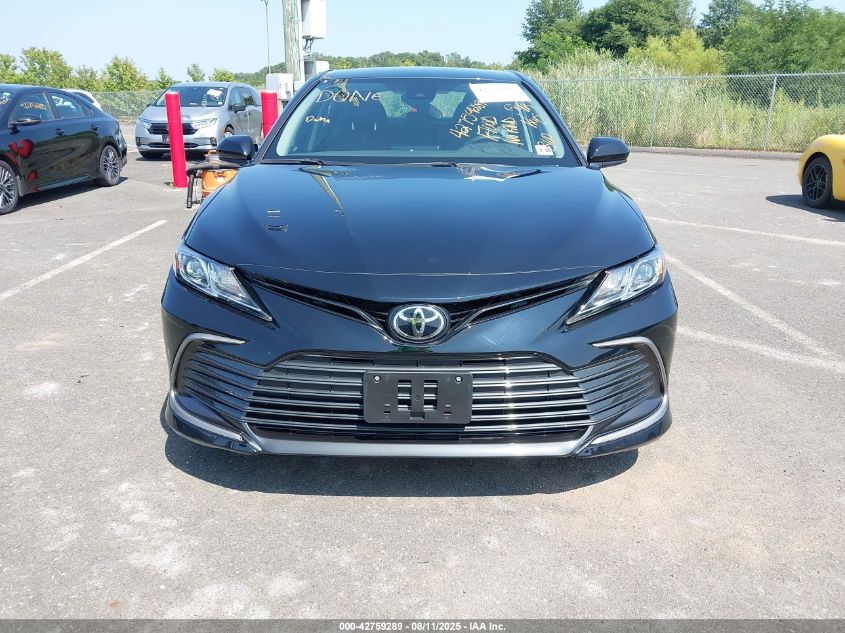 2021 Toyota Camry Le VIN: 4T1C11AK3MU553347 Lot: 42759289