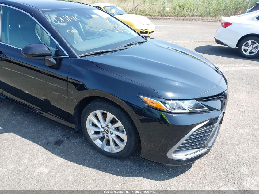 2021 Toyota Camry Le VIN: 4T1C11AK3MU553347 Lot: 42759289