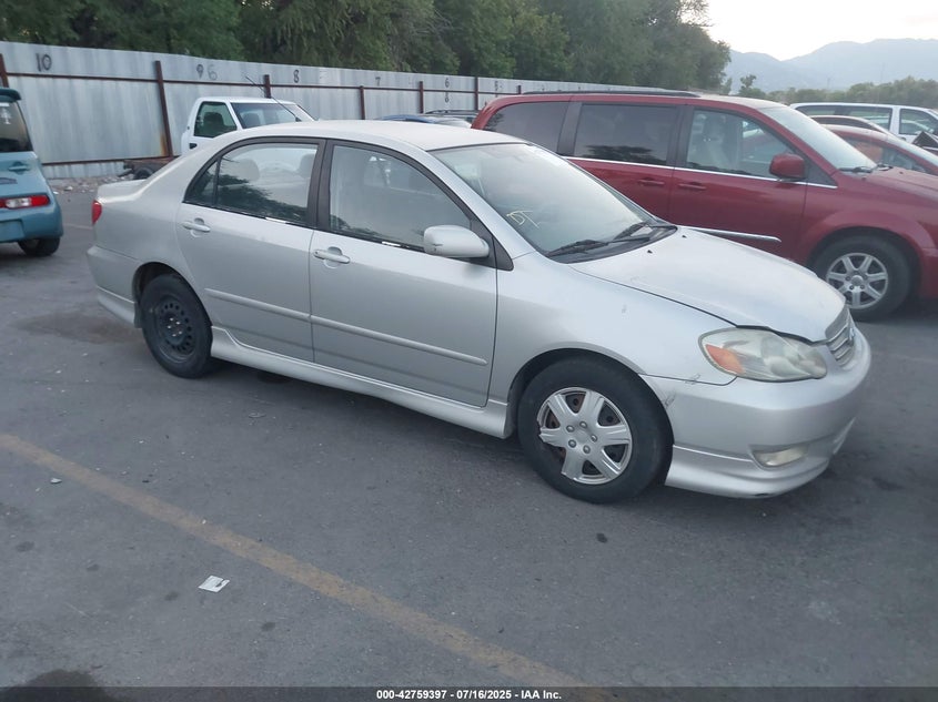 1NXBR32E63Z100802 2003 Toyota Corolla S auction photo 1