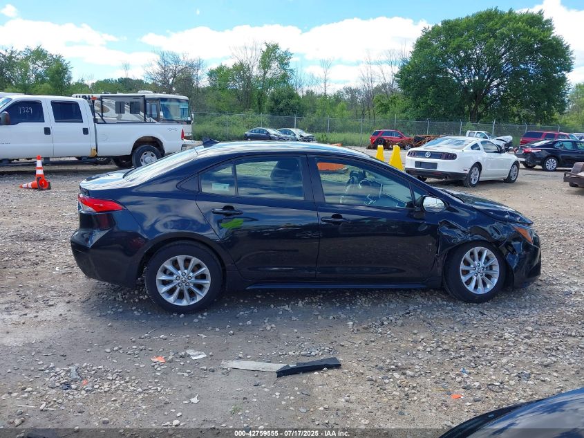 2021 Toyota Corolla Le VIN: JTDVPMAE0MJ151777 Lot: 42759555