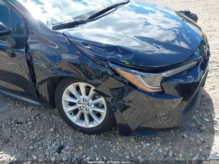 2021 Toyota Corolla Le VIN: JTDVPMAE0MJ151777 Lot: 42759555