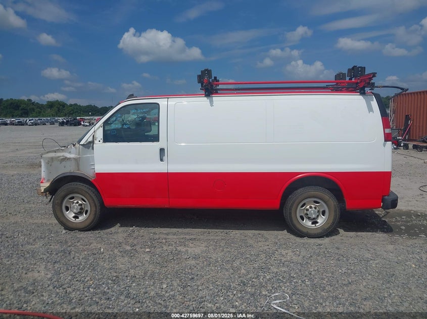 2019 Chevrolet Express 2500 Work Van VIN: 1GCWGAFG7K1311258 Lot: 42759697