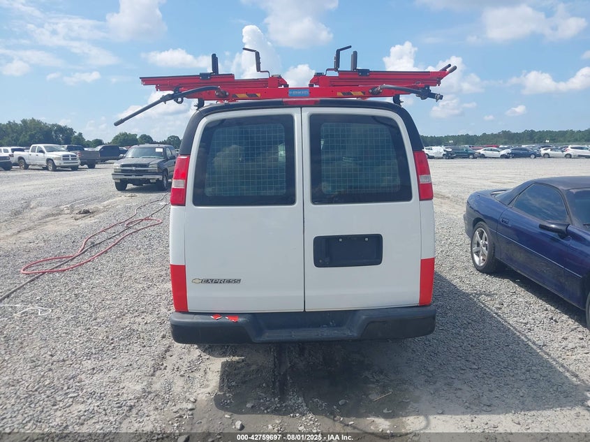 2019 Chevrolet Express 2500 Work Van VIN: 1GCWGAFG7K1311258 Lot: 42759697