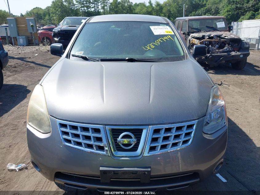 2010 Nissan Rogue S VIN: JN8AS5MV2AW129636 Lot: 42759799
